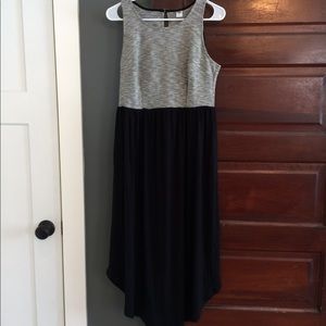 New old navy color block midi dress size M